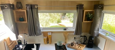 Cuisine Tiny-house à Saignon