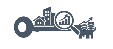 Ikona klucza symbolizująca staranną selekcję i analizę nieruchomości inwestycyjnych