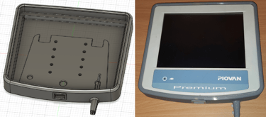 coque de protection en TPU souple pour télécommande de doseur PIOVAN