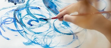 Wine and painting in Mendoza at a local artist Homestudio