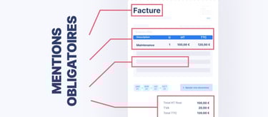 Mentions obligatoires d'une factures