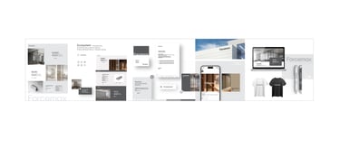 Visuell identitets eksempel – Forcemax. Helhetlig visuell stil.