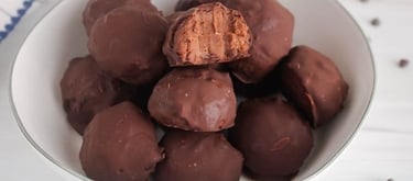 easy vegan chickpea truffles recipe