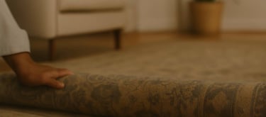 Handknotted Carpet - unfolded