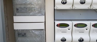 impianto e cassetta elettrica
