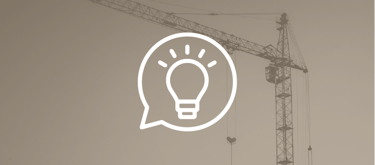 Conseil technique personnalisé pour le levage par grue – SMD Grues symbolisé par une icône d’ampoule