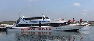 a boat with a name on it