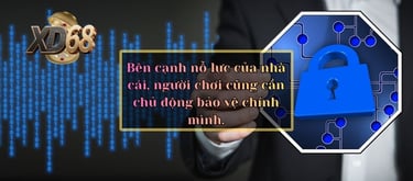 Bên cạnh nỗ lực của nhà cái, người chơi cũng cần chủ động bảo vệ chính mình.