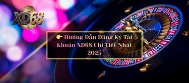 👉 Hướng Dẫn Đăng Ký Tài Khoản XD68 Chi Tiết Nhất 2025