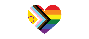 icone coração simbolo do movimento LGBTQIA+