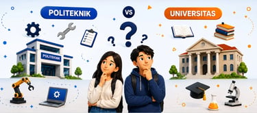 perbedaan politeknik dan universitas