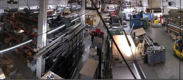 stainless steel cabinet manufacturing facility in USA