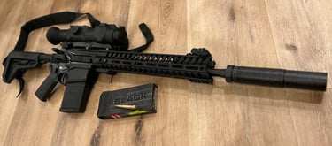 POF Revolution .308 with Pulsar Apex XQ 38 and Silencer Omega 36 M