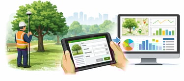 Tree inventory mobilr application
