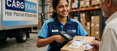 CargoYaan warehouse team member in uniform