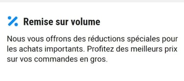 Vente en gros B2B