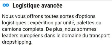 Vente en gros B2B