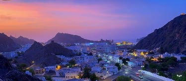 Sunset Timelapse in and around Muscat, Sultanate of Oman