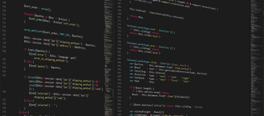 a computer screen showing a bunch of code coders