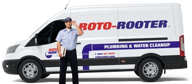 Roto-Rooter Van