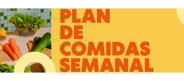 imagen de una plantilla de seguimiento de comidas