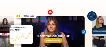 une image présentant les bénéfices de confier son projet vidéo à Prince Studio