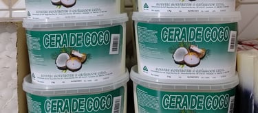 Cera de Coco Vegetal.
