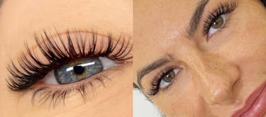 Wet-Look Lashes