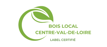 un logo d'une entreprise de bois de chauffage locale Bois Local France