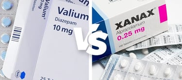 Alprazolam vs Diazepam kaufen
