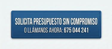 Botón para solicitar presupuesto y teléfono de contacto de A1 Suministros Industriales.