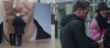 marketing Wilkinson Sword menghadirkan sebuah papan reklame interaktif yang sangat menarik perhatian