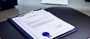 Documentos de tratos comerciales