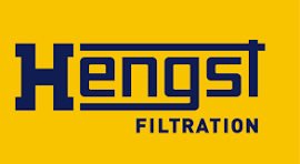 Logotipo de Hengst, fabricante alemán de filtros y sistemas de filtración automotriz
