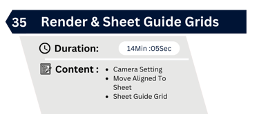 Revit Render & Sheet Guide Grids