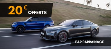 Offre commerciale pour tout parrainage = 20€ offerts