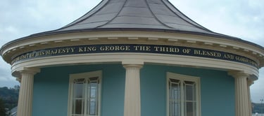 Copper roof to banstand Devonport Dockyard