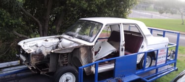incomplete vehicles scrap metal