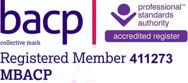 BACP registered member logo