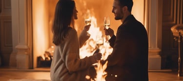 Une soirée au coin du feu