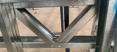 Steel framing for houses, tiny homes, movable homes.