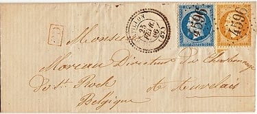 Losange Gros Chiffres 4596 et type 22.