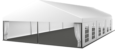 Moduliniai paviljonai skaidrūs / balti