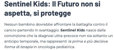 Sentinel Kid: Proteggere il Futuro dei Bambini