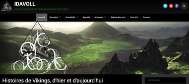 vikings, site internet