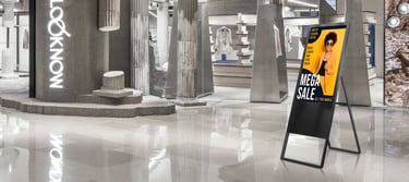 claratech outdoor digital sigange
