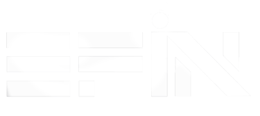 EFIN logo white