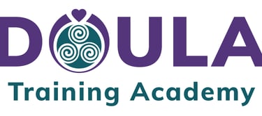 the logo for the doulaa training academy