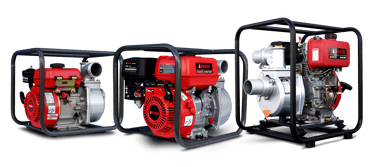 Water Pumps - Various types of water pumps for irrigation and water management.