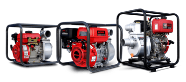 Water Pumps - Various types of water pumps for irrigation and water management.
